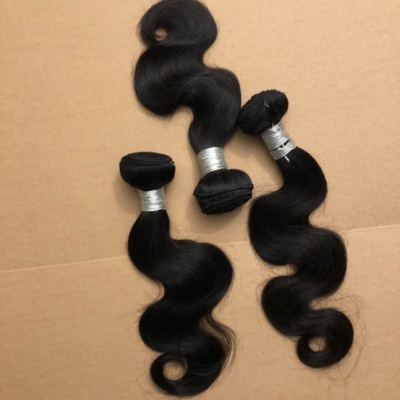 human hair extensions body wave 12\